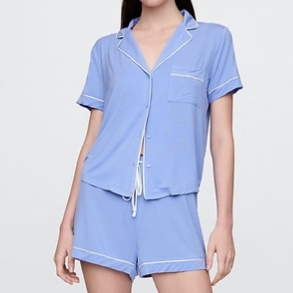 GAP Light Blue Women's Pajama Set